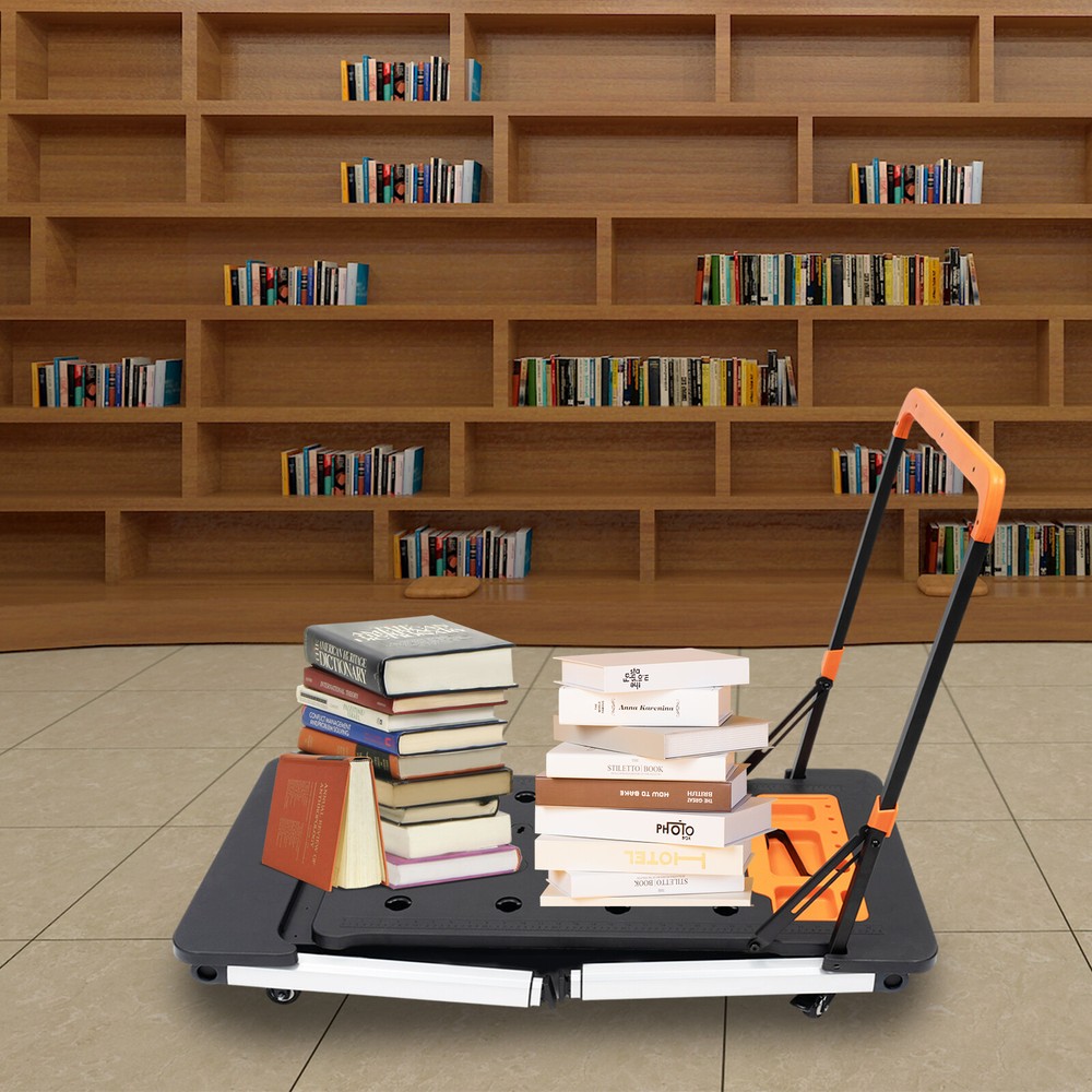 550Lbs Portable Work Platform Adjustable Work Bench Folding Roller Board 7-in-1