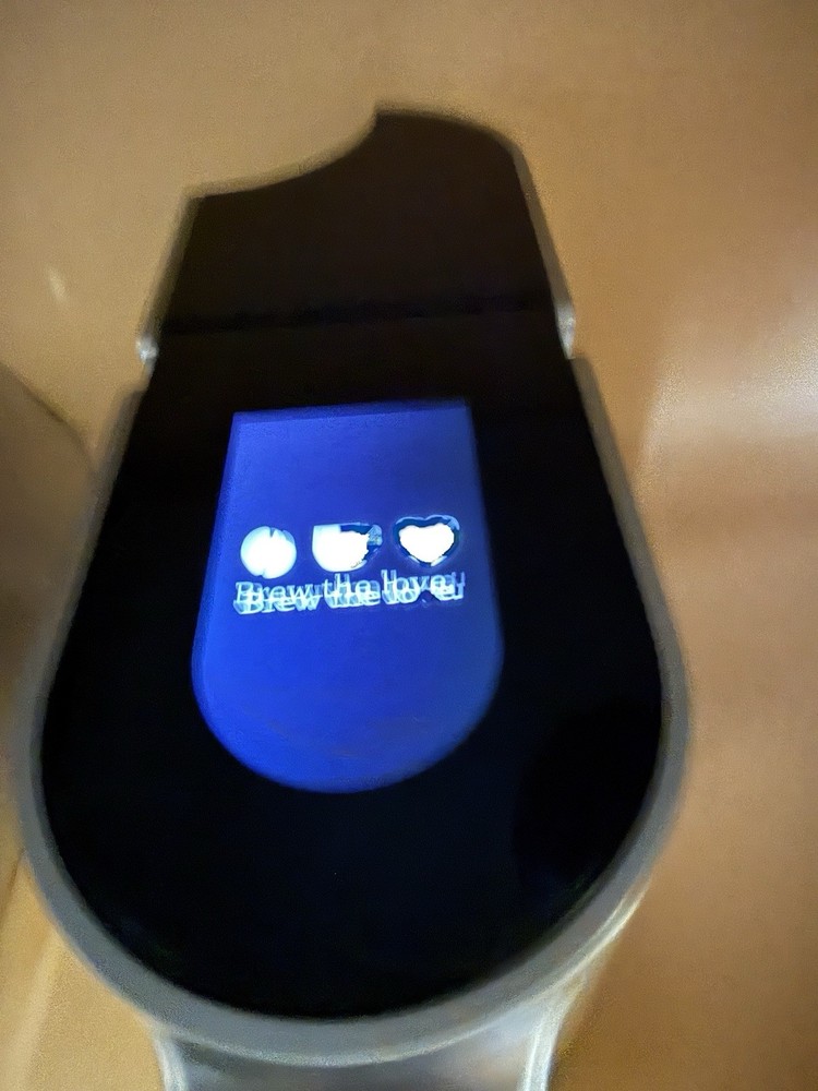 RARE Keurig K115 Stainless Brewer-Touchscreen - UNRELEASED MODEL Prototype?