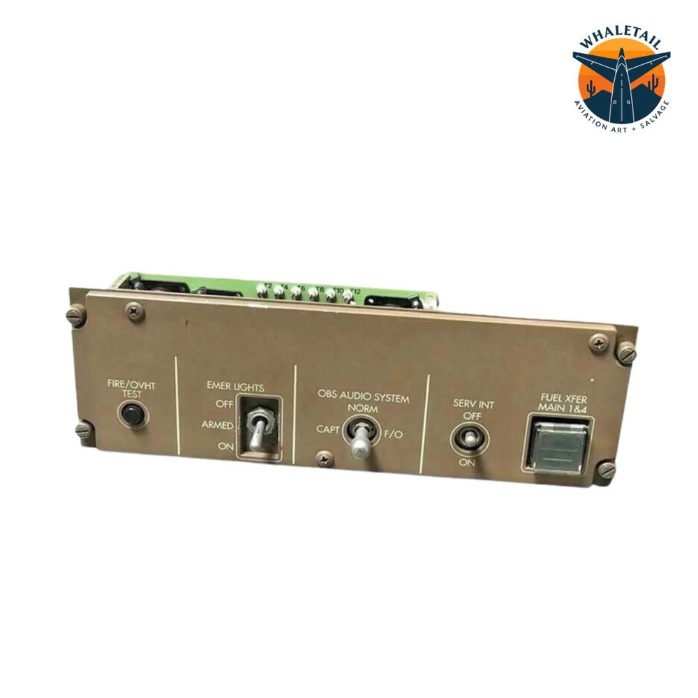 Original 747 Switching Control Module from Flight Deck