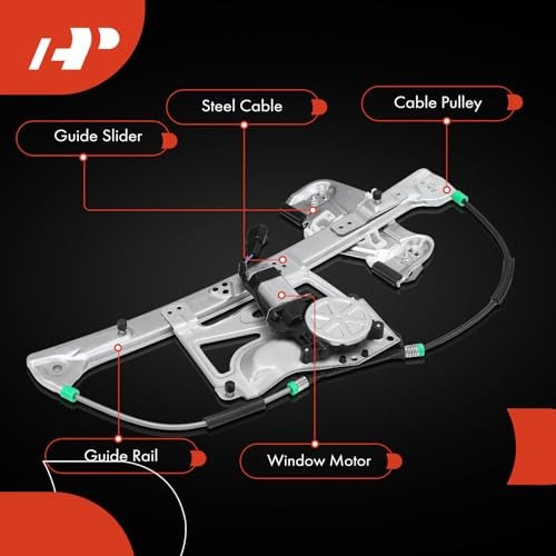 Power Window Regulator with Motor Compatible with Cadillac Front Passenger