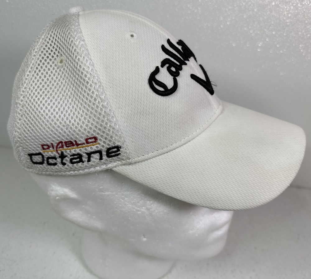 Callaway Diablo Octane White Mesh Hat Flex Fit