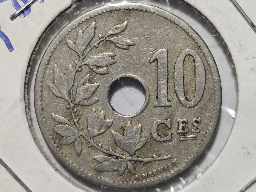 Belgium - 10 Centimes - 1904 - Dutch Text - KM52