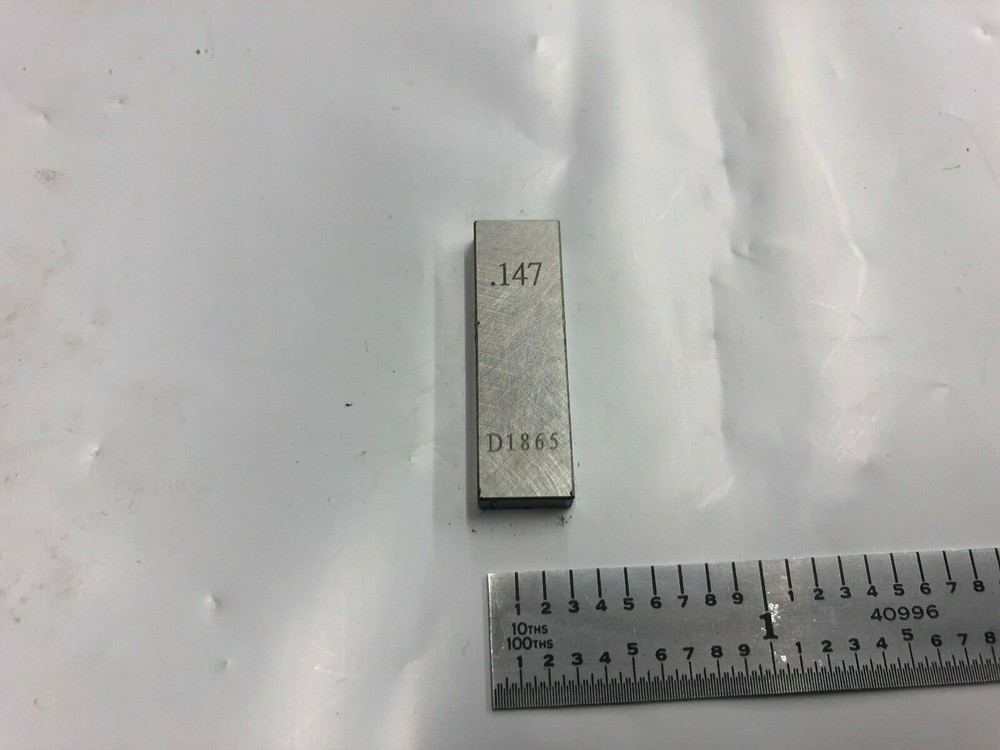 .147 Rectangle Steel Gage Block.