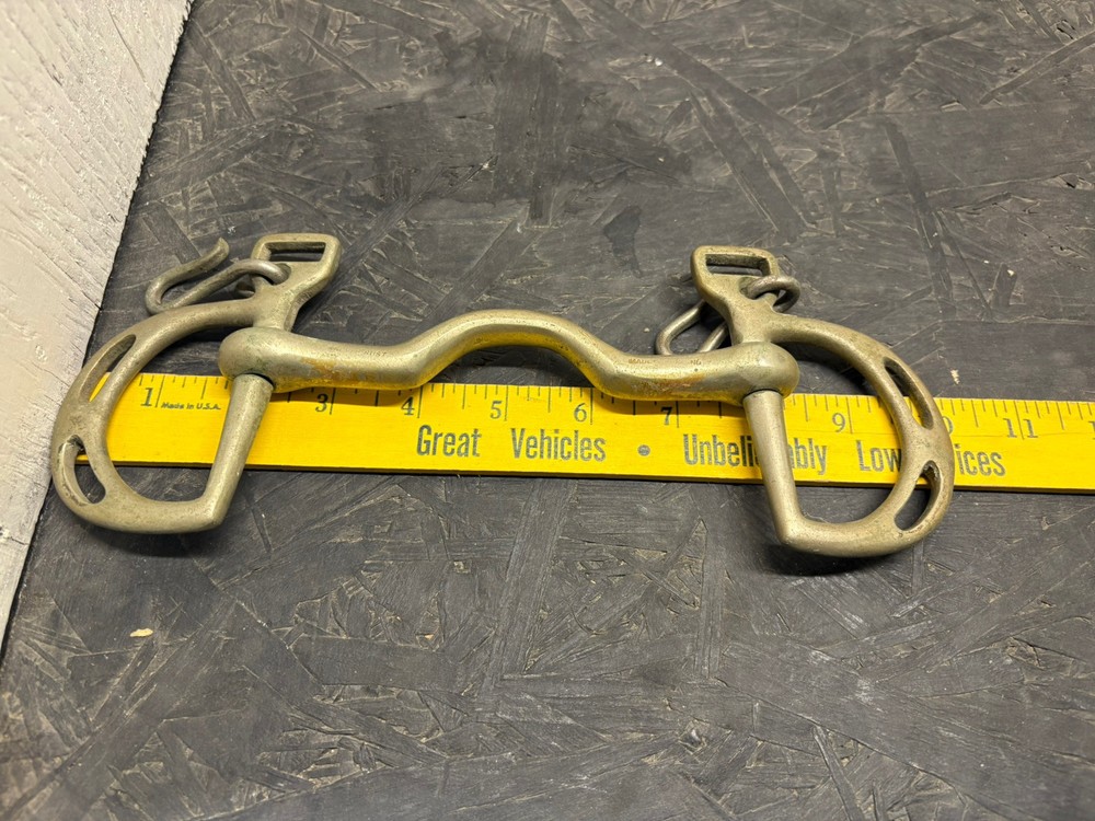 Pelham Horse Bit - 10” - Never Rust