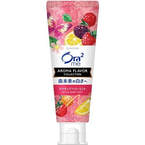 Sunstar Ora2 Me Toothpaste - Active Berry Mint 130g