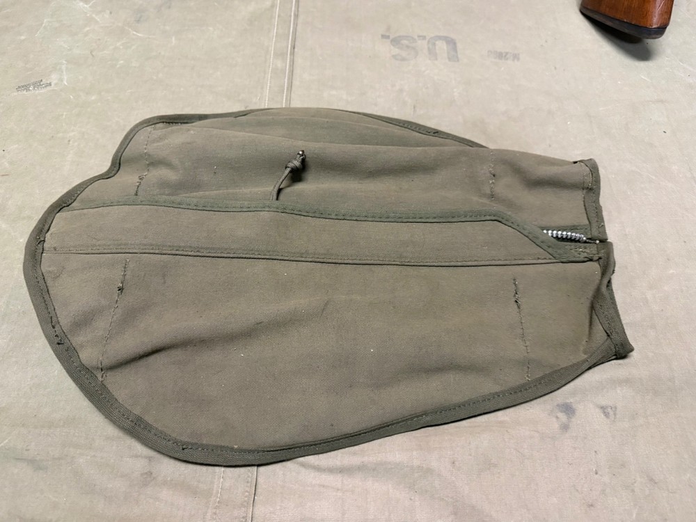 ORIGINAL WWII US ARMY INFANTRY .30 CAL TRIPOD MOUNT COVER HOOD