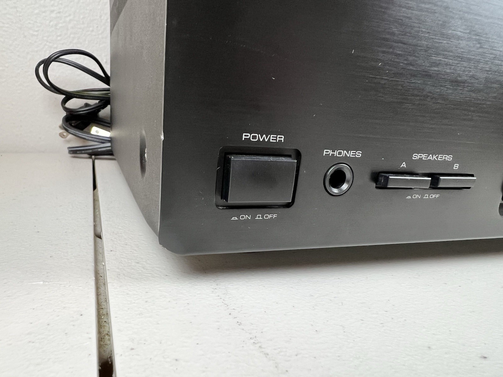 Vintage Kenwood KM-992 Stereo Power Amplifier & KC-992 Control Amplifier Tested