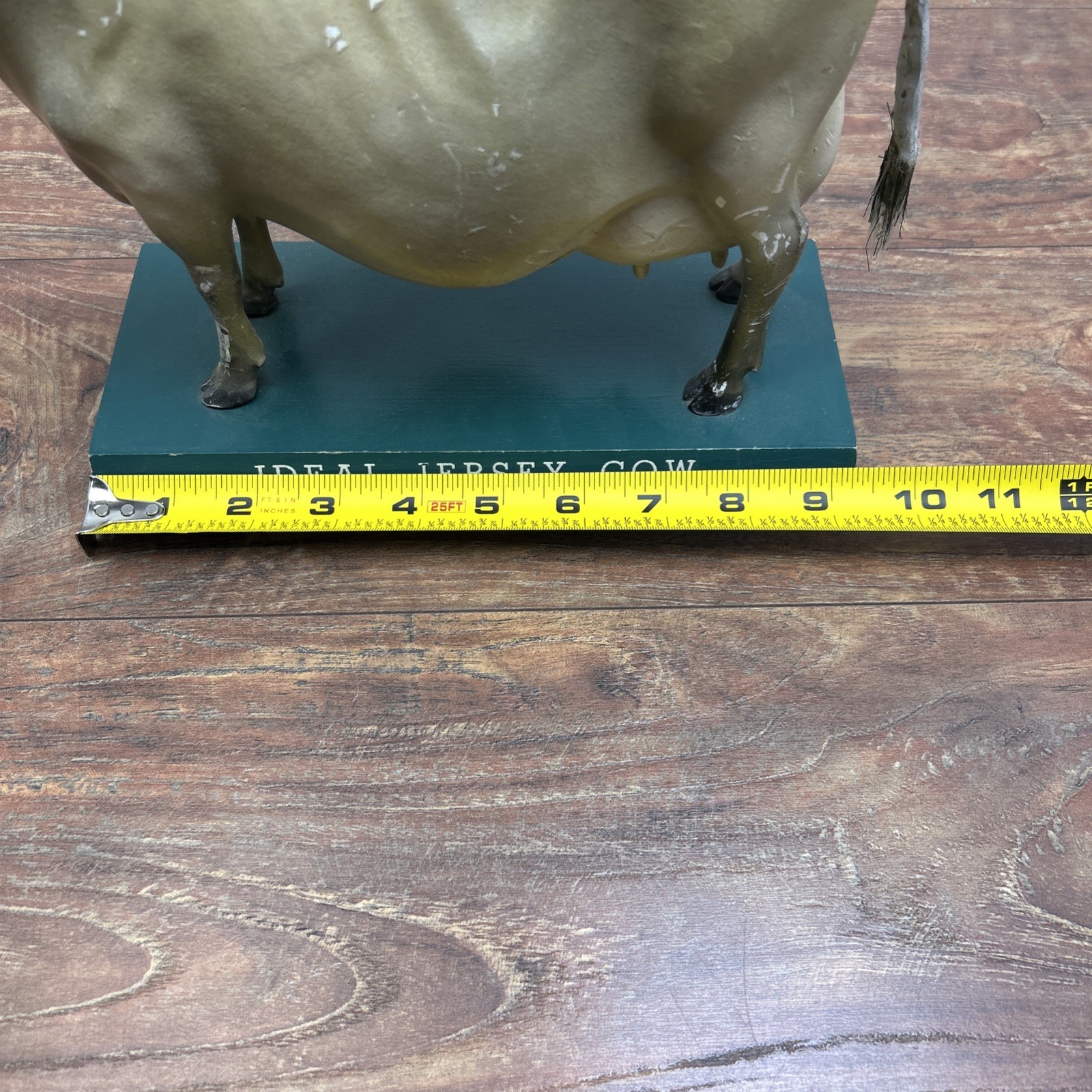 IDEAL True Type Jersey Cow STORE DISPLAY American Cattle Club New York Figurine