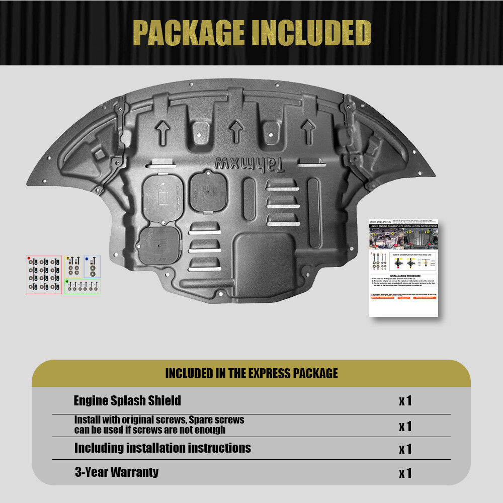 Front Engine Motor Splash Guard For Hyundai Elantra 2017-20Engine Shield Board