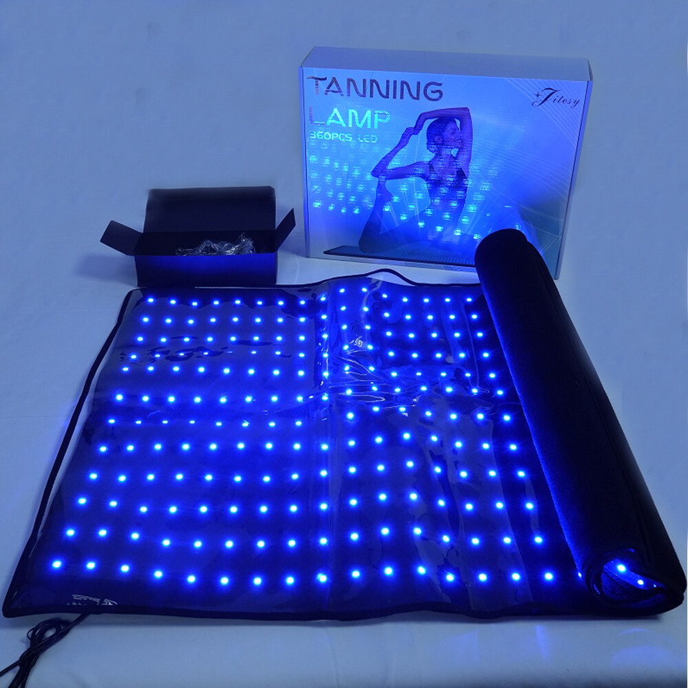 Sunless Tanning Mat Sun Solarium Self-Tanning Pad Safety UV-free Natural Bronze
