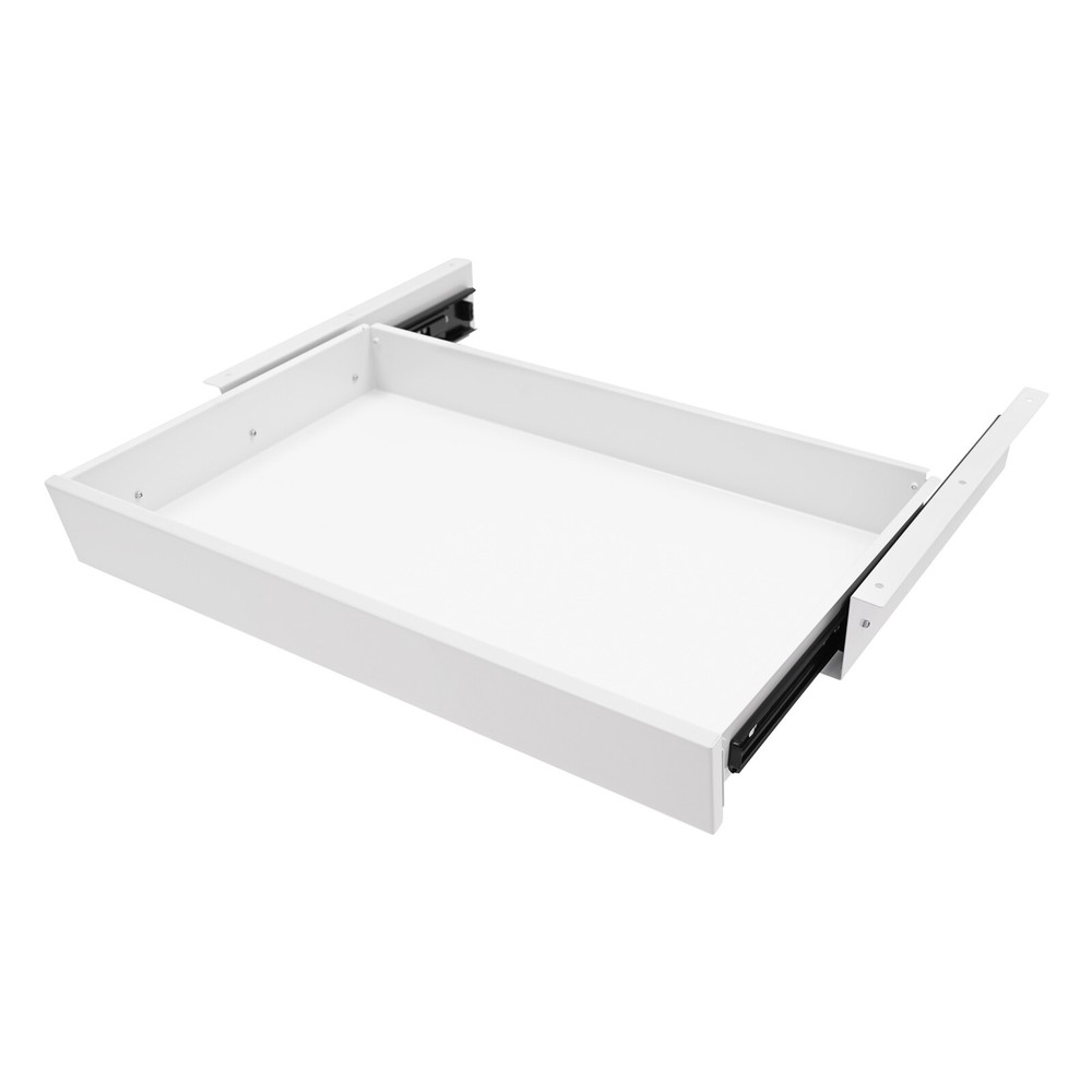Sliding Under-Desk Drawer Organizer for Stand-Up Desks - Space-Saving Storage