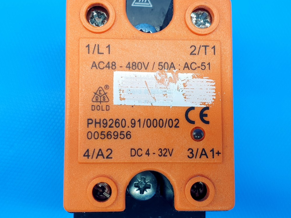 Dold&Söhne PH9260.91/000/02 0056956 Solid State Relay Solid State Contactor Inc VAT