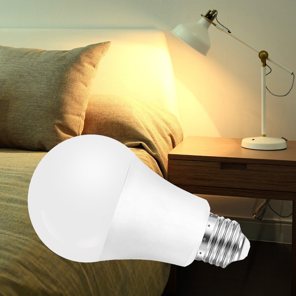 12 Pack A19 LED Light Bulbs 9W Equivalent 60W No-Dimmable Daylight 5000K E26