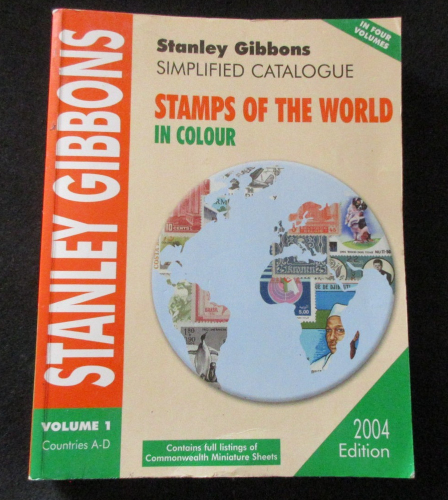 Stanley Gibbons Stamp Catalogue-World-Vol I-2004-Countries A-D