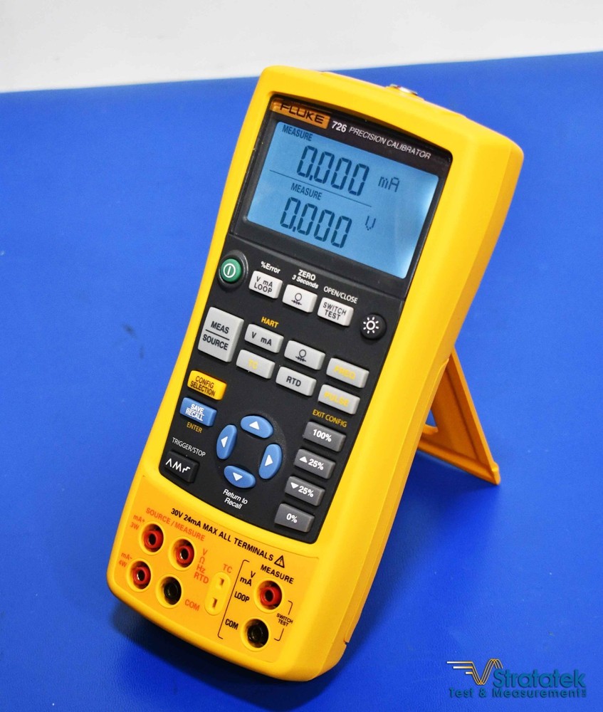 Fluke 726 Multifunction Process Precision Calibrator - NIST Calibrated with Data