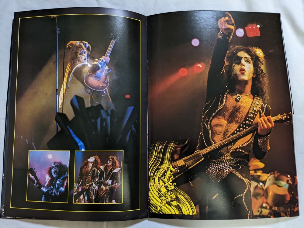 KISS 1977 Japan Concert Program Ticket Stub