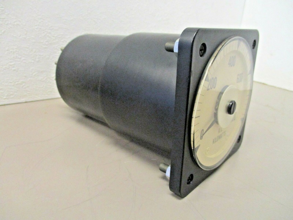 Electromagnetic Ind WATTMETER EAIWG 0-800 A.C. Kilowatts 3-Phase Panel Meter