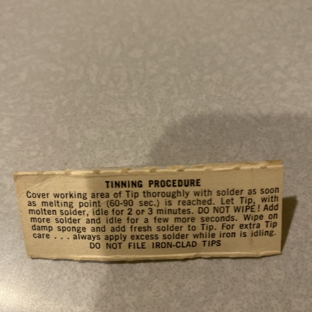 Ungar #6481 Iron-clad Solder Tip