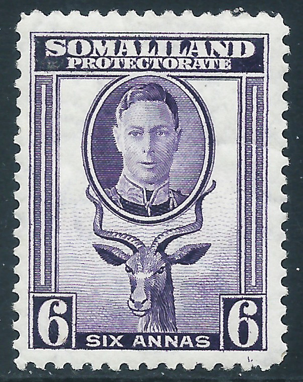 Somaliland Protectorate, Sc #101, 6a MH