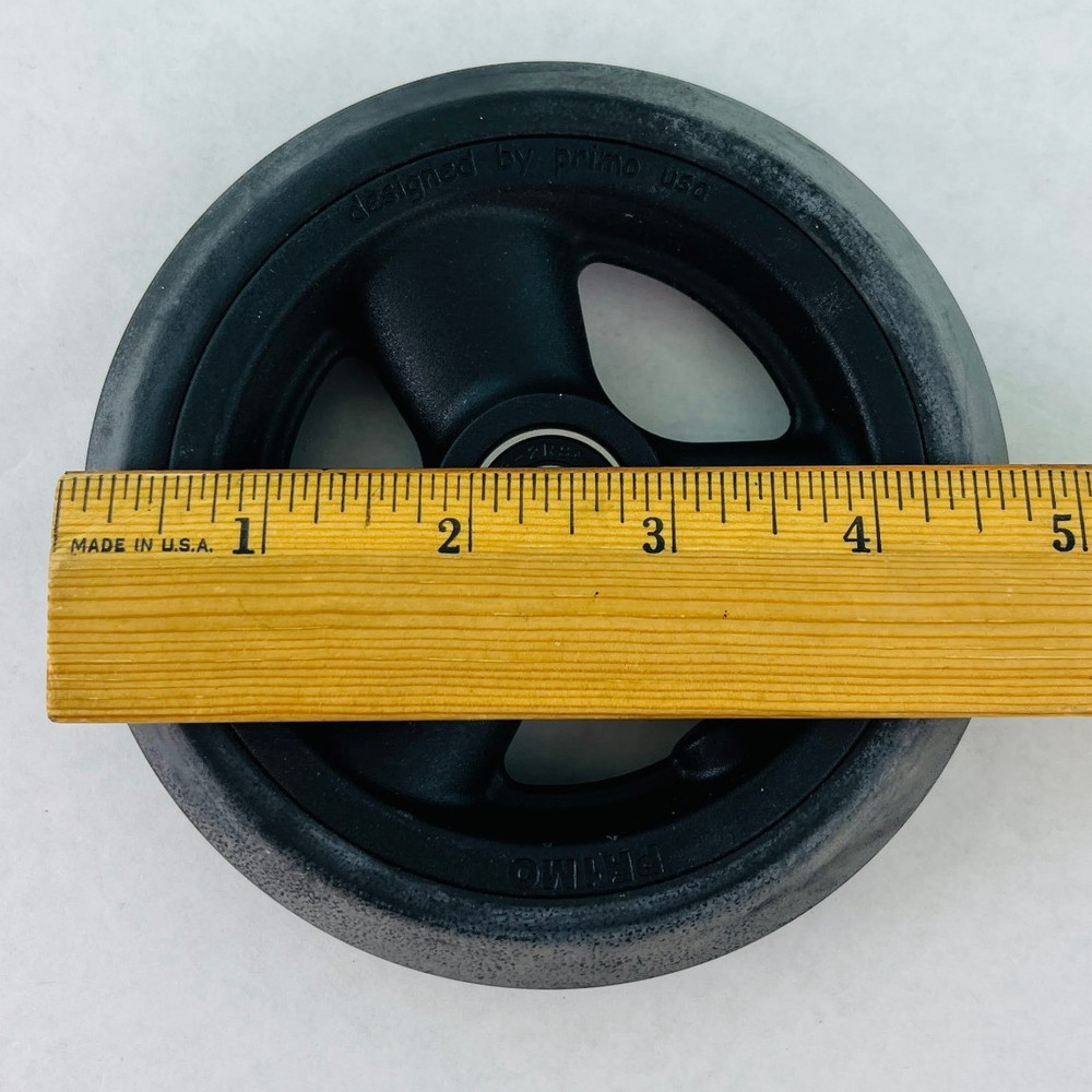 Black Primo/Pr1mo Front Caster Wheels For Wheelchair Wheels Pair