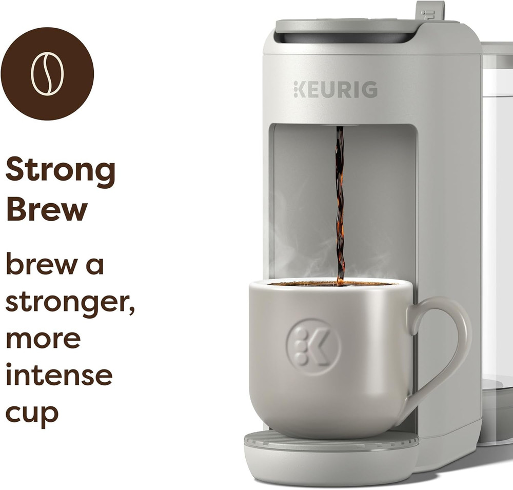 K-Mini Mate plus Single-Serve K-Cup Pod Coffee Maker, Compact, 3 Cup Sizes, Brew