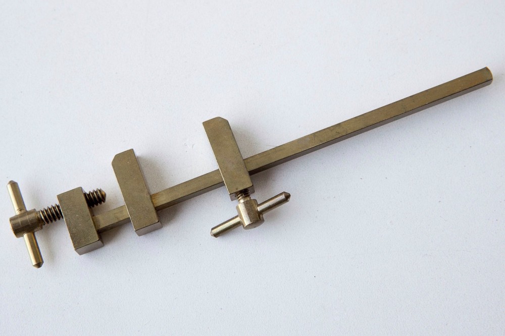 Yamazaki 5 in Solid Brass Miniature Bar Clamp