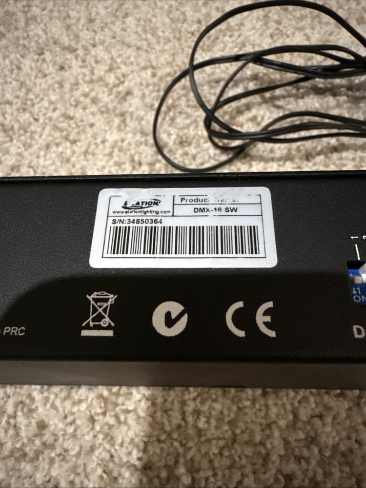 Elation DMX-16 SW Professional Lighting Switch Controller