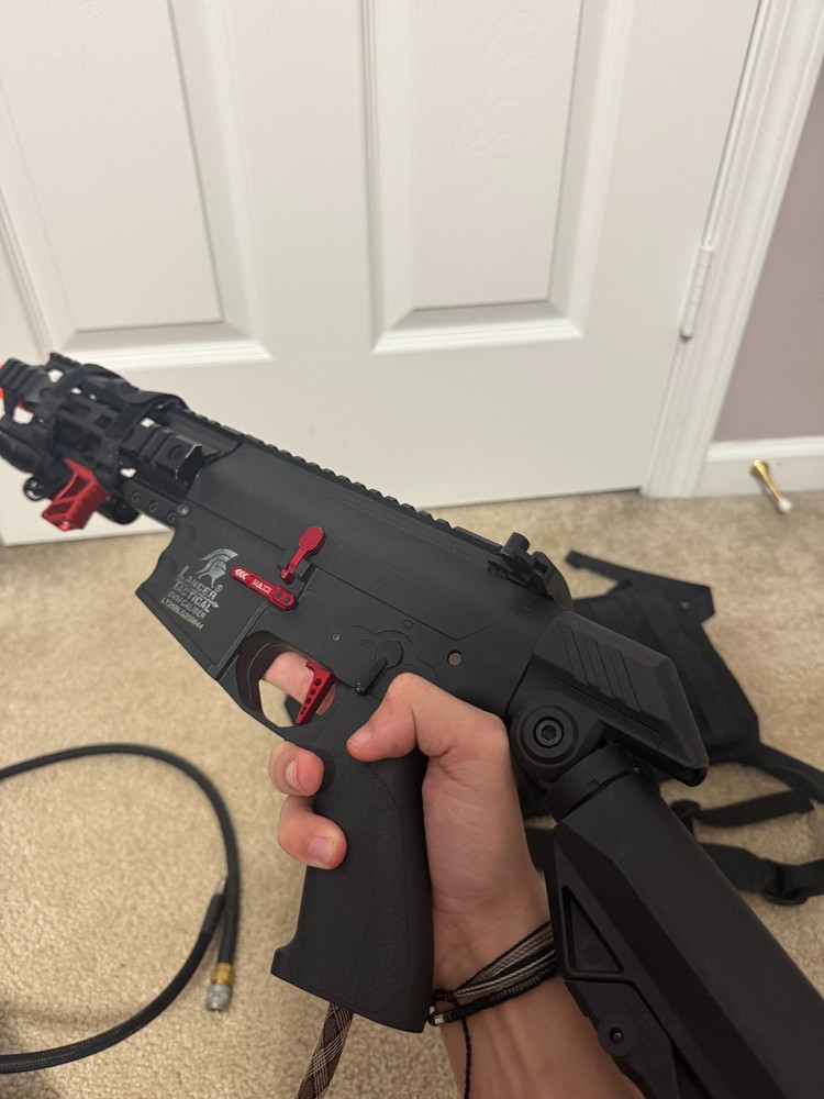Airsoft polarstar jack m4 rifle
