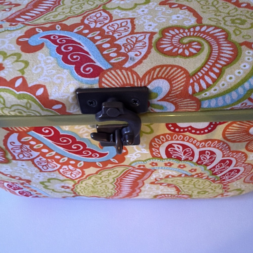 Vintage Sewing Accessory Kit Storage Box