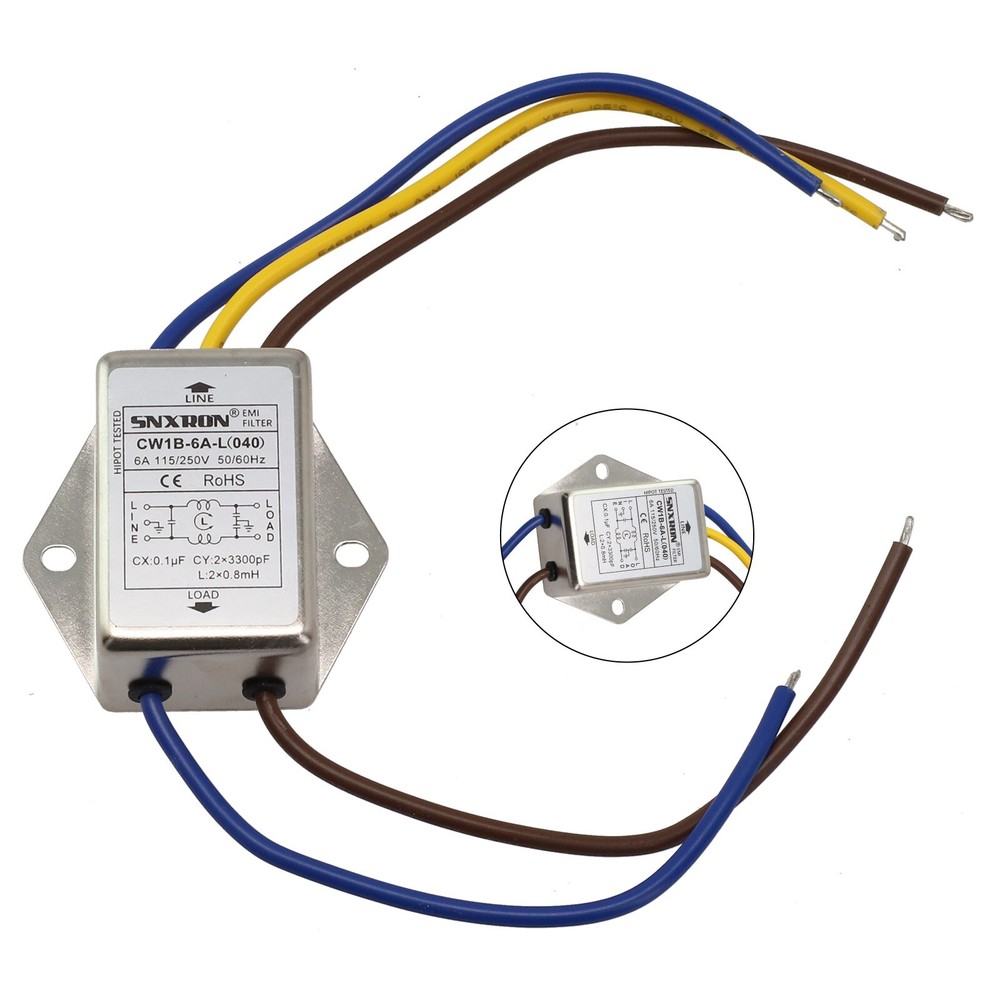 Interference Suppressing Filter for Electronic Equipment CW1B L 3A/6A/10A
