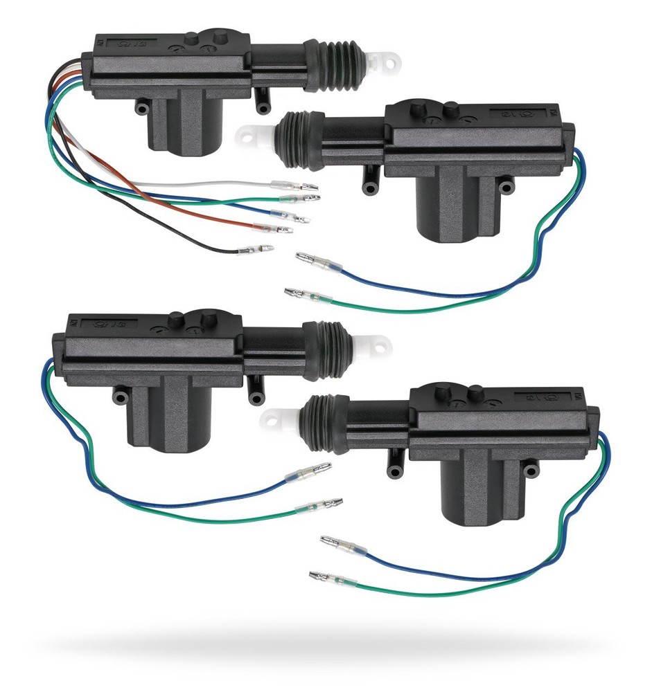 Keyless Entry System - Central Locking Kit with Remotes & Door Lock Actuators