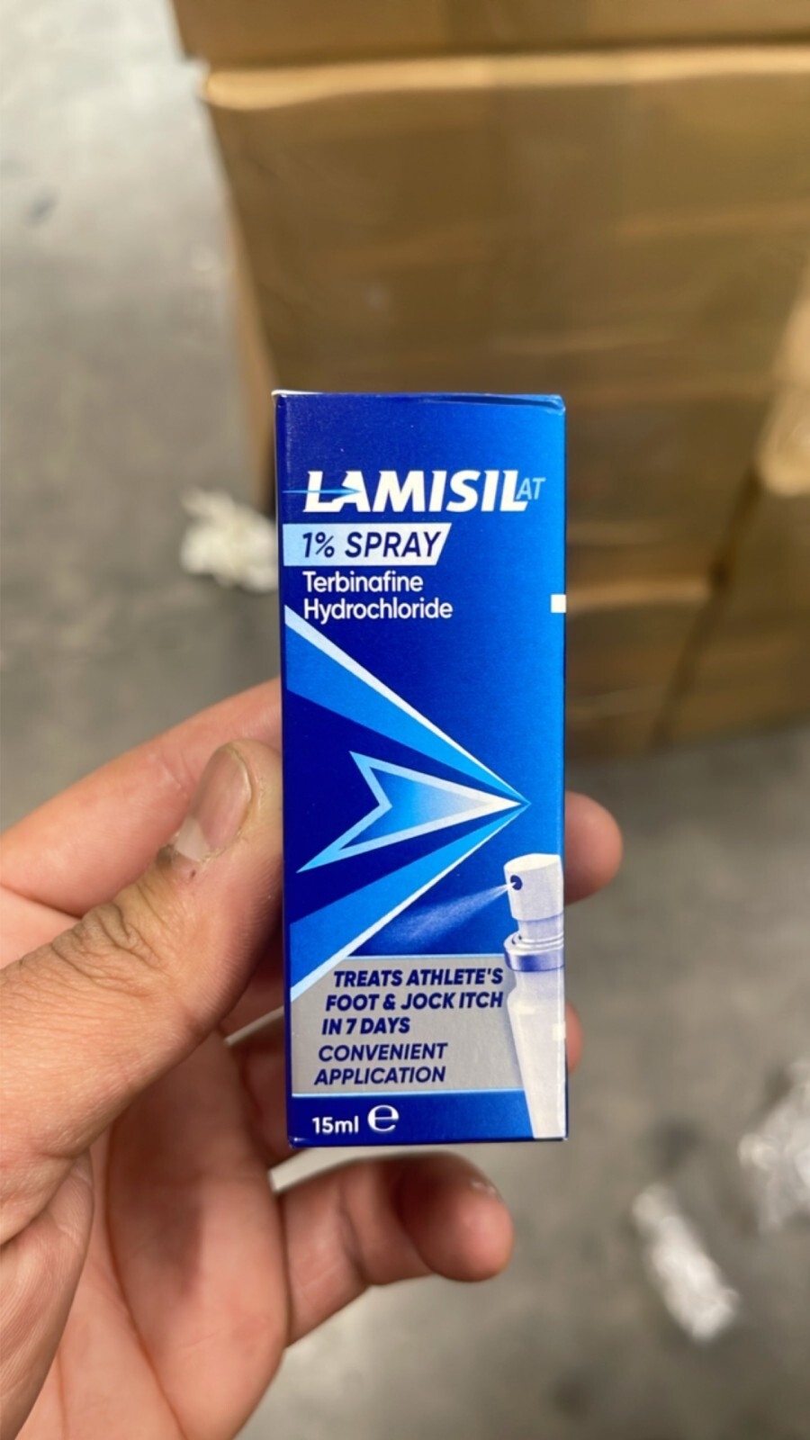 Lamisil 1% Spray 15ml-PACK OF 4-EXP-06/2027