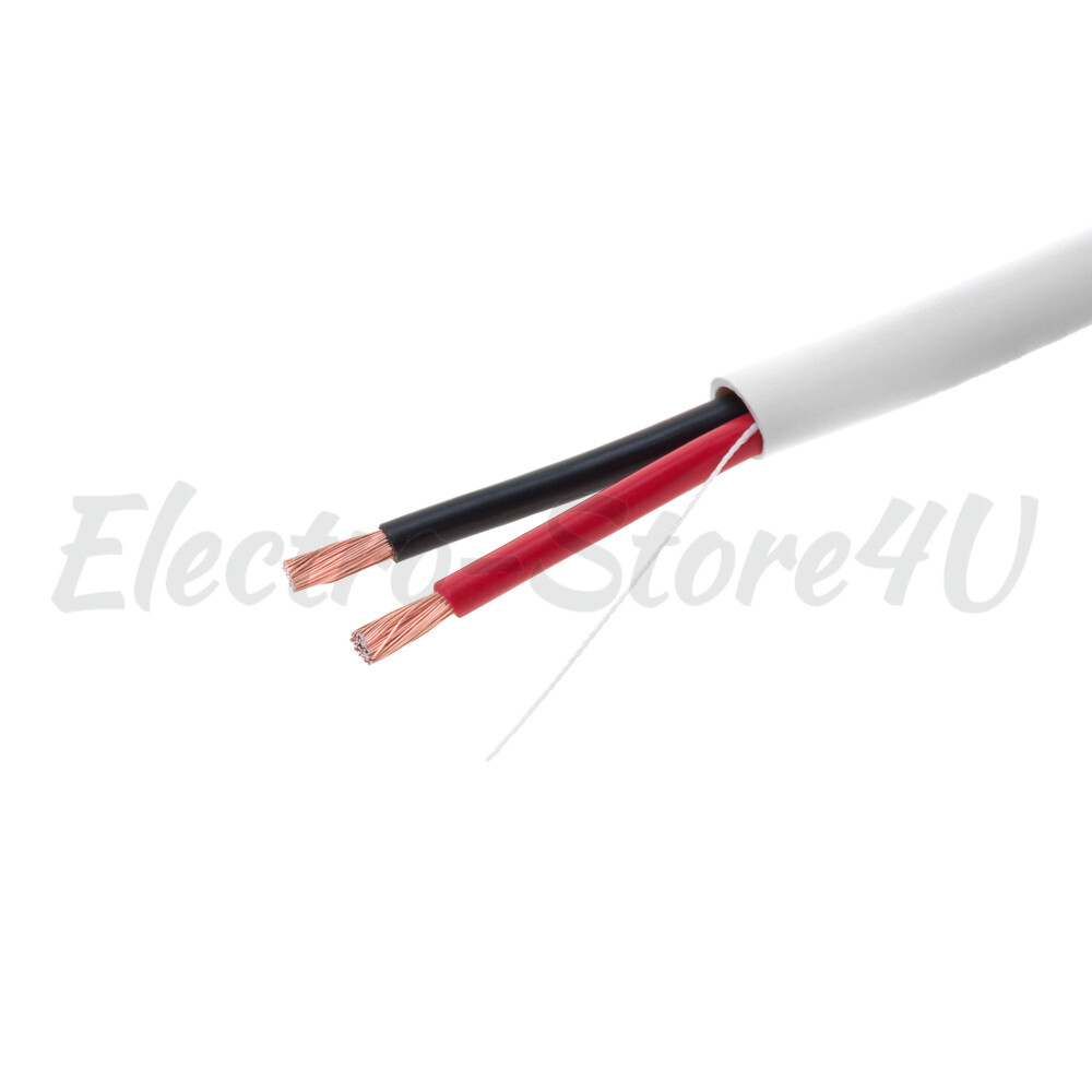 Alarm Wire Cable 500ft 1000ft Solid Stranded CCA 18 22 AWG Shielded Unshielded