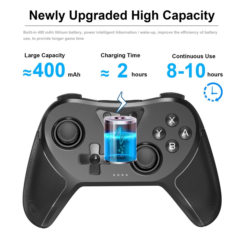 Wireless Pro Controller for Switch/Switch Lite/Switch OLED, T37 Wireless Switch