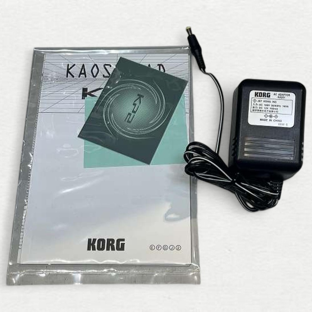 Korg KP2 KP-2 Kaoss Pad Dynamic Effects Controller Sampler w/ AC Adapter Box