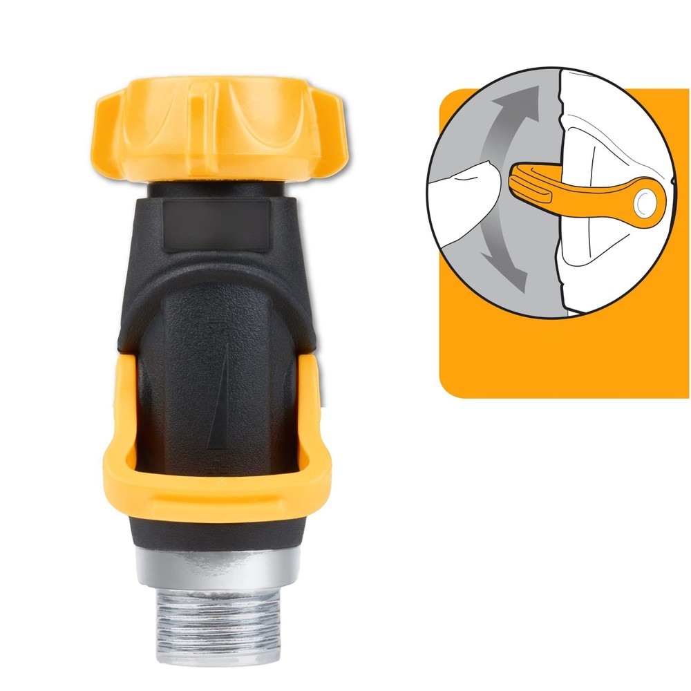 Valve Lever Connector Bundle, Single Pack, Yellow Black Grey