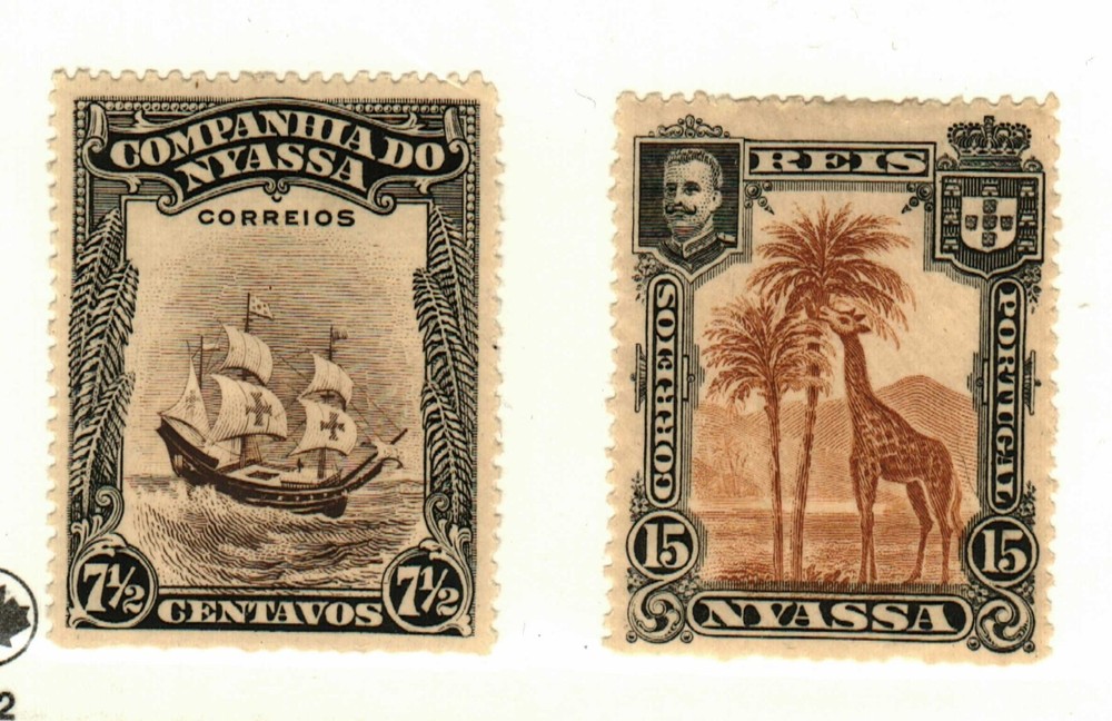 Nyassa #29, 115 MH Ship, giraffe