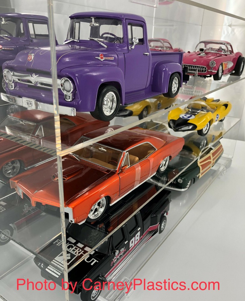 Model 1/18 Diecast Display Case 6 car Muscle
