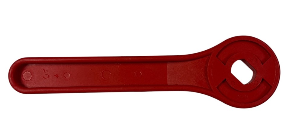 Banjo Red Polypropylene Angle Handle For VA200FP, Replacement Part - V25152