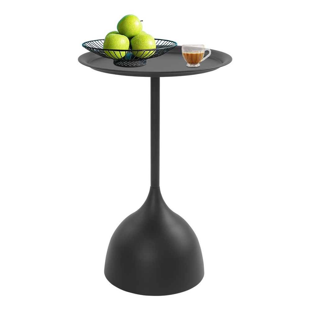 Modern Side Table, Floorstanding Round Side Table, Round Bedside Table