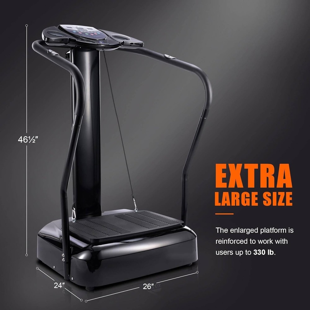 Secondhand 2000W Whole Body Vibration Platform Exercise Machine 180 Speed Levels