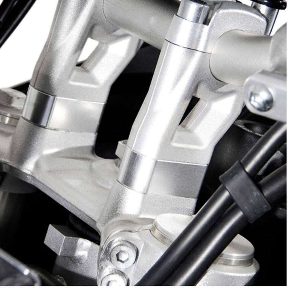 2 Pieces Handlebar Pullback Riser Improved Riding Posture Handlebar Riser Kit