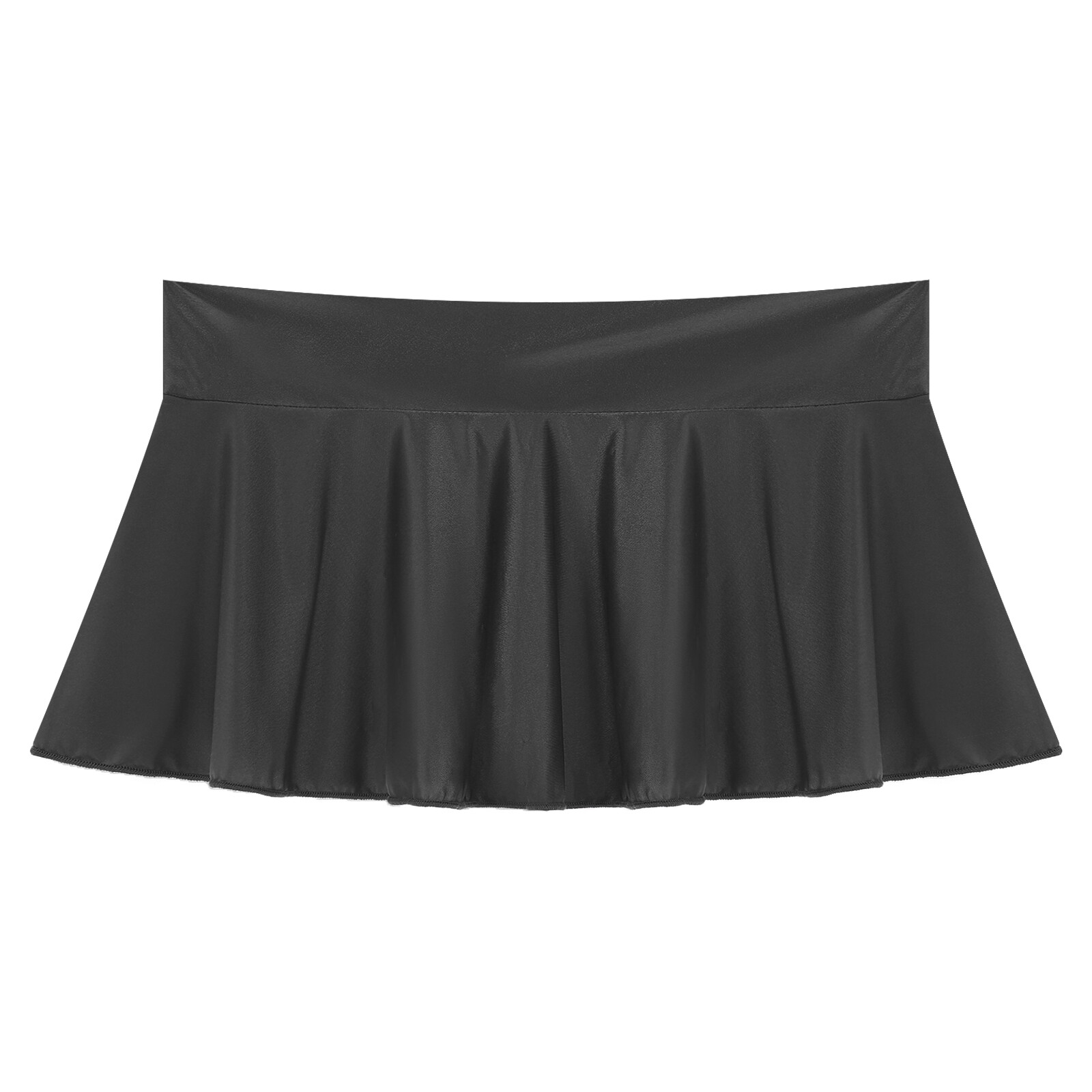 Womens Nightwear Ruffled Miniskirt Skirt Underwear Low Rise Lingerie Pool Sexy