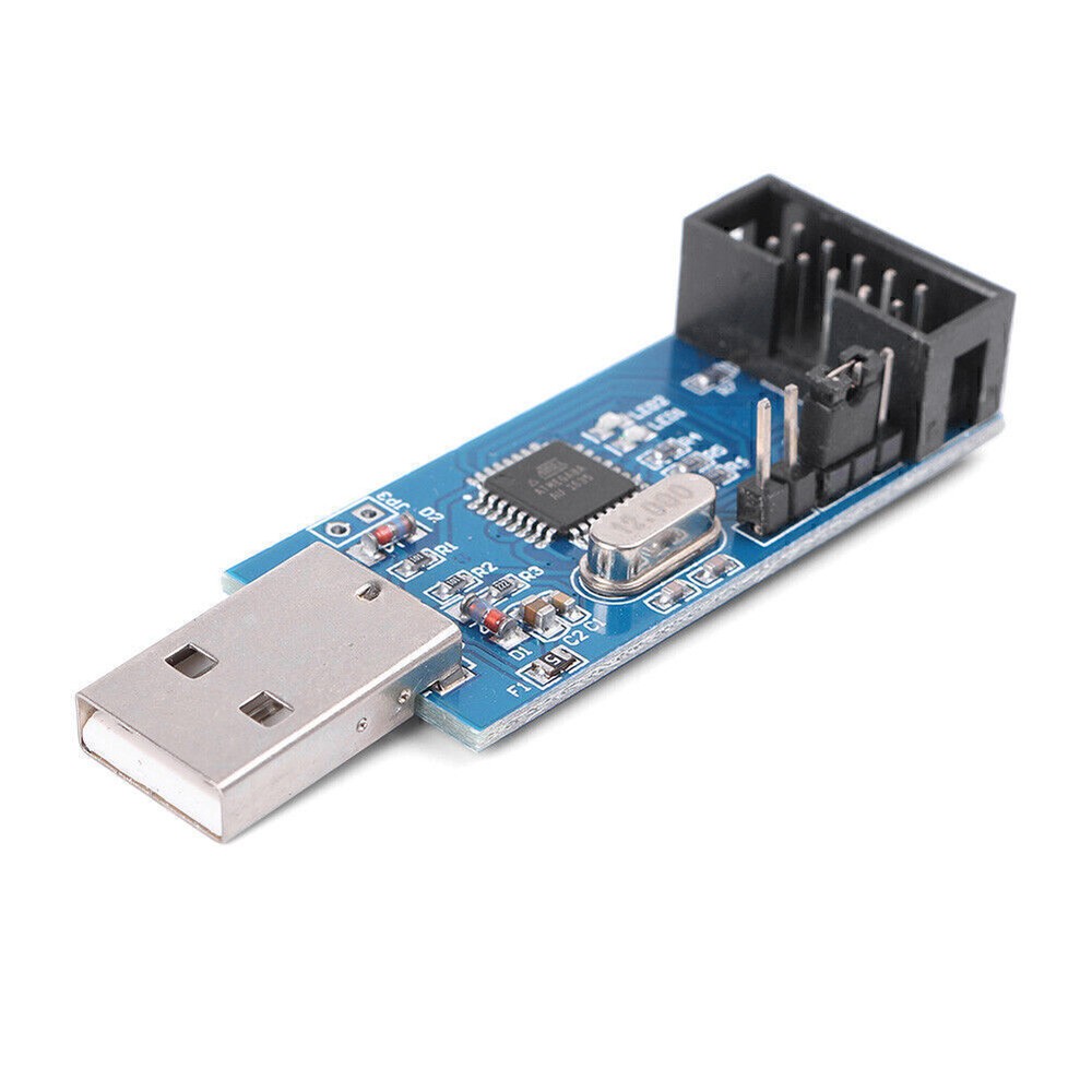USBASP USBISP AVR Programmer Adapter 10 Pin Cable USB ATMEGA8 ATMEGA128 po