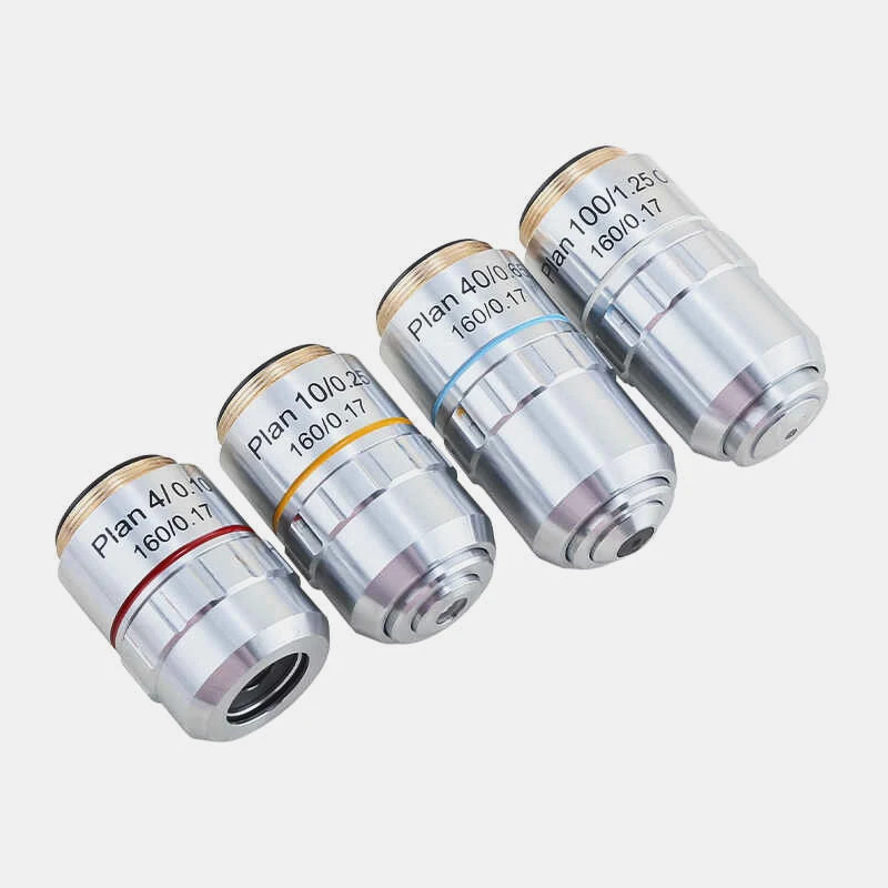 DIN 160/0.17 Plan Achromatic Objective 40X RMS M20 for Olympus Microscope