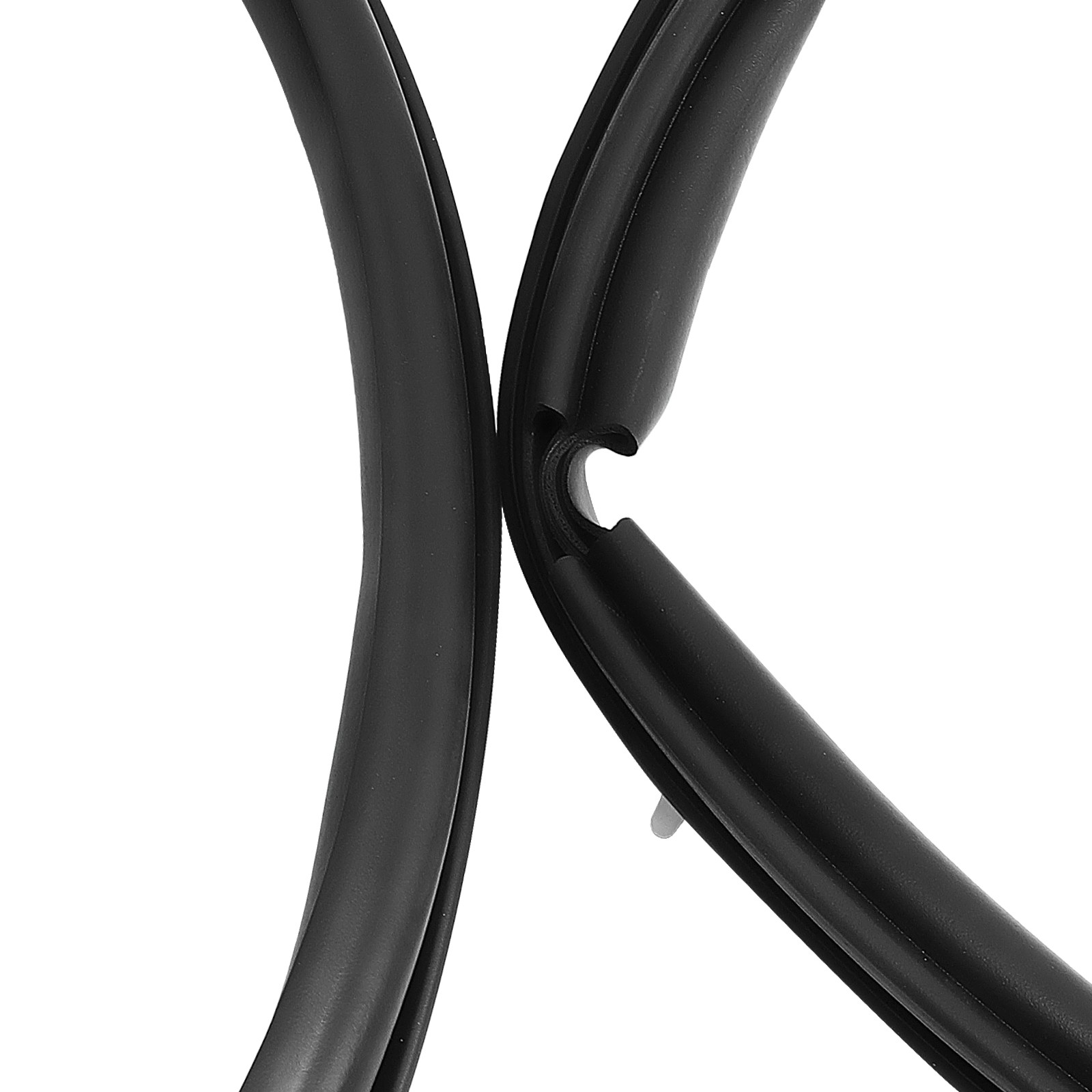 2x Front Driver & Passenger Full Door Weatherstrip Seals for Jeep Wrangler 97-06