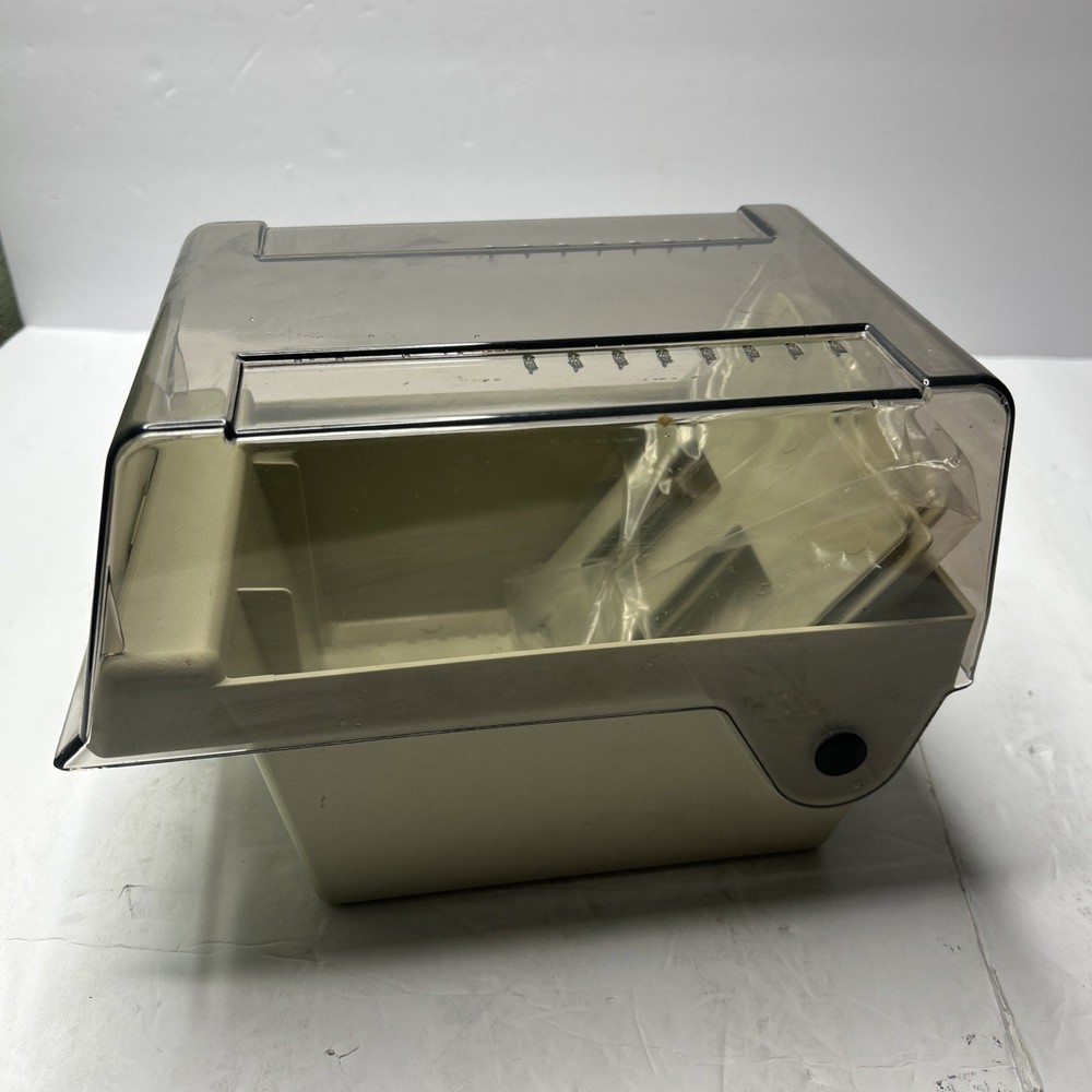 MediaMate Vintage 3.5” Floppy Disk Diskette Stackable Storage Box Container