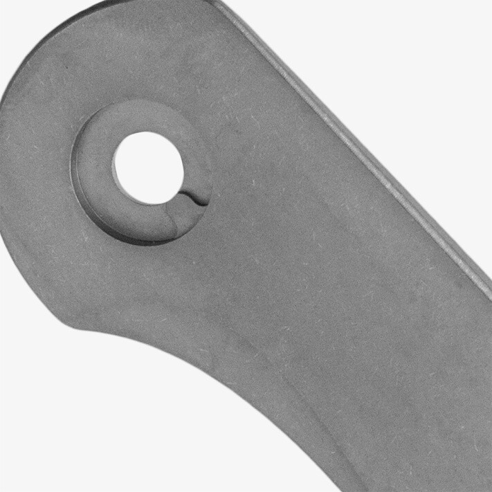 Flytanium Elementum Natural Finish Stonewashed One Piece Construction Titanium