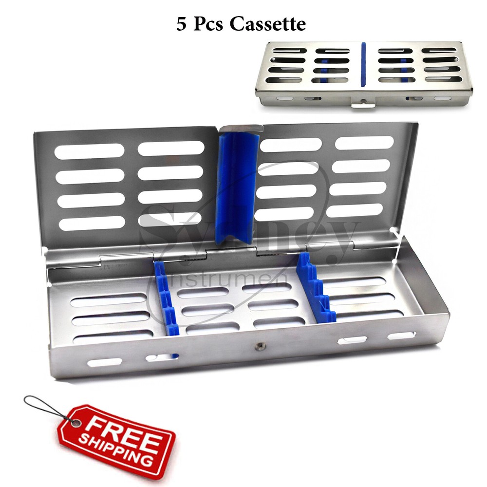 Dental Instruments Cassette Sterilization Cassettes Rack Box Tray