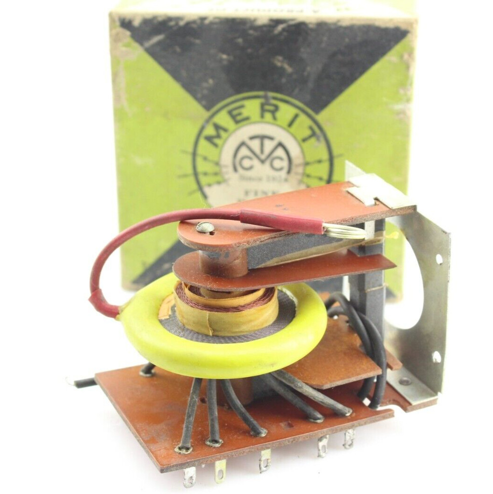 NOS Merit HVO-47 Horizontal Output Transformer Exact Replacement HOFFMAN 5156
